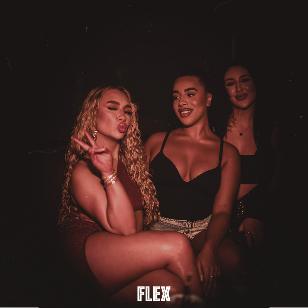 A group of friends enjoying Flex